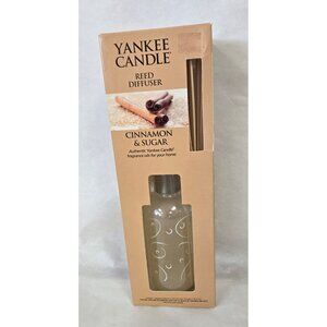 Yankee Candle Reed Diffuser Cinnamon Sugar Brand New 6.5 oz. Discontinued